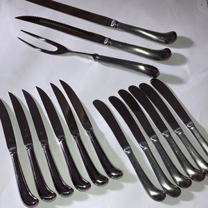 Oxford Hall Vintage Stainless Steel Knife Set NEW
